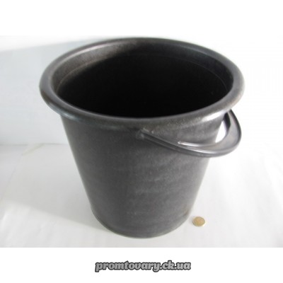 Відро пл. госп. 10л пл.ручка (садове) /шт