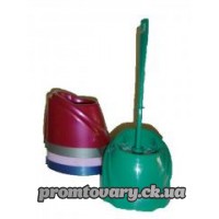 Щітка д/унітазів з підставк. серед. Volna /шт