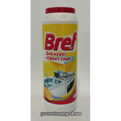 Зас.чист.пор. Bref лимон+сода для кухні /500г