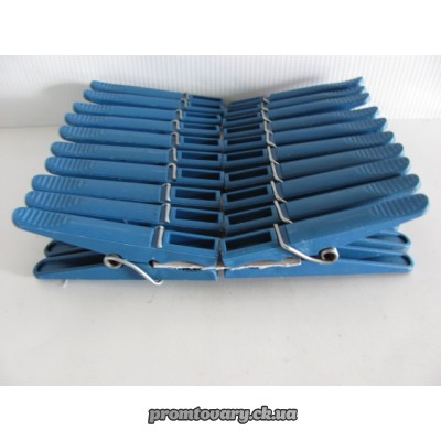 Прищепка пластик Кримпласт велика упаковка /20шт