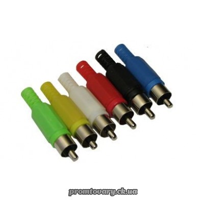 Штекер F-тюльпан білий