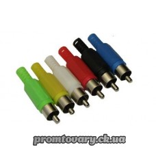 Штекер F-тюльпан жовтий