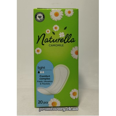 АкціяПрокл.щоден. Naturella camomile light /20шт АкціяПрокл.щоден. Naturella camomile light /20шт