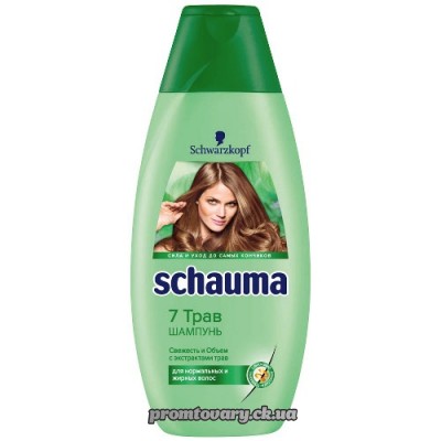 АкціяШамп.Schauma 7 трав д/норм.жирн.вол. /250мл