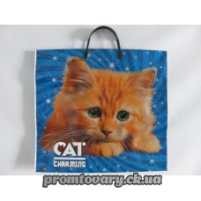 Пакет пласт.ручка середня 35*35 /шт