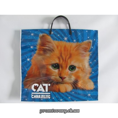 Пакет пласт.ручка середня 35*35 /шт