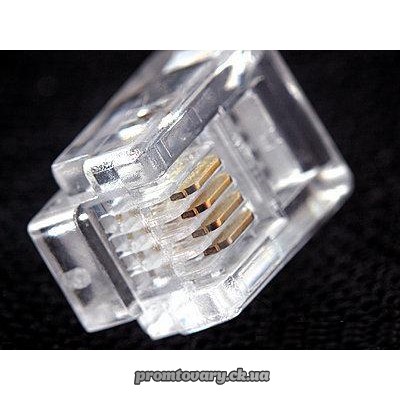 Телефон.конектор RJ-12 4pin