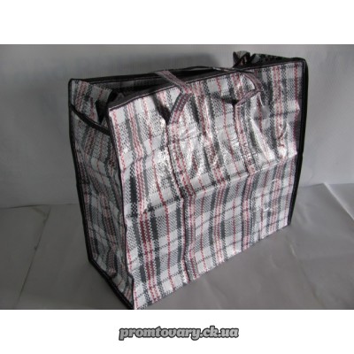 Сумка господ. клітинка з замком мала 350х150х390 /шт(№1)