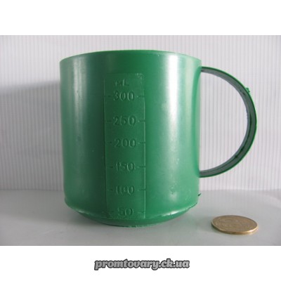 Чашка пластмас 300 мл /шт