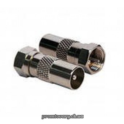 Антенний штекер з з'єднувачем F