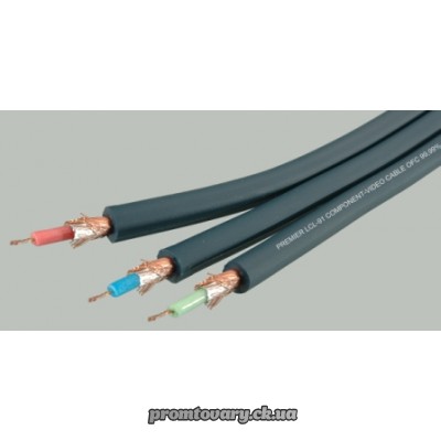 Шлейф AV №7-0418 3 пари /1м