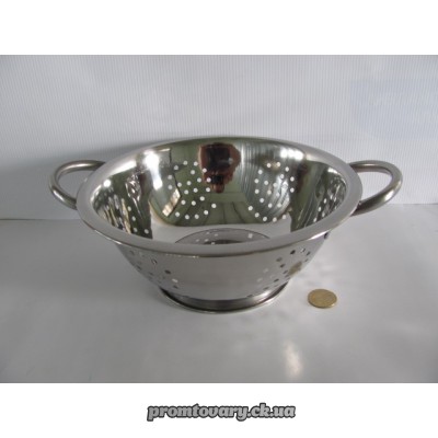 Друшлаг нерж.Емпаєр 24см дві ручки (5524) /шт