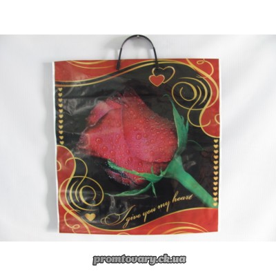 Пакет пласт.ручка велика 40*40 см /шт