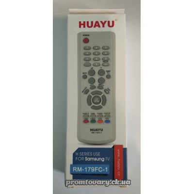 ПДУ TV SAMSUNG Huayu RM-179FC-1 універсал.(корп.332А) ПДУ TV SAMSUNG Huayu RM-179FC-1 універсал.(корп.332А)
