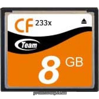 Накоп.Flash Compact Card 8G Team 233x гар.14дн