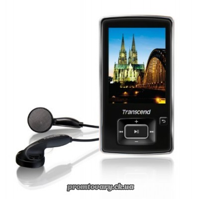 Media плеєр Transcend MP870 8Gb USB2.0/2,4TFT-displey/FM-радіо чорний гар12міс