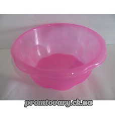 Миска пласм. харч. Полімерагро 2,8л кольор.прозор.Цветок /шт