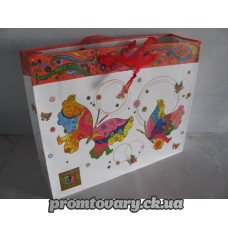 Сумка д/подарунків гориз. 23x35x12 /шт