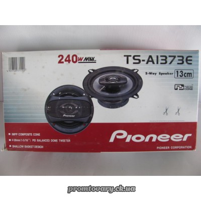 Автоакустика Pioneer (китай) TS-AI 373Е 240W круглі 13см гар.14 дн.