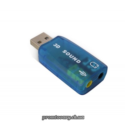 Звукова карта USB Dynamode 3D sound 5.1 гар.1міс Звукова карта USB Dynamode 3D sound 5.1 гар.1міс