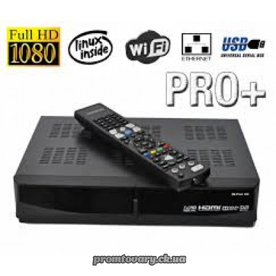 Sat-тюнер OpenBox S-6 Pro+ HD PVR DVB-S/S2 Mp2/4 CU+2CI +EMU+LAN+USB Linux гар.12міс.