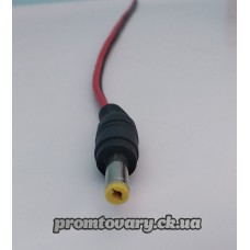 Штекер до БЖ d=зовн.5,5/внутр.2,1 з шнуром