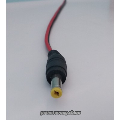 Штекер до БЖ d=зовн.5,5/внутр.2,1 з шнуром