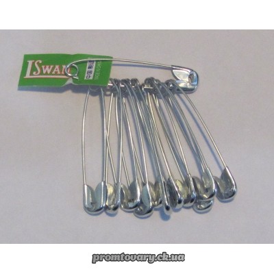 Шпилька(булавка) метал ВЕЛИКА наб/12шт