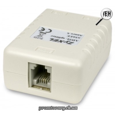 Телефон.розгал. ADSLмодем+тел. ZyXel AS6 EE AnnexB