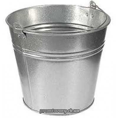 Відро оцинковане 10л (0,37мм) 