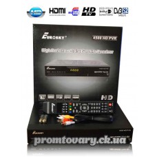 Sat-тюнер Eurosky 4500 HD PVR DVB-S2, mp4, LAN, HDMI гар12міс