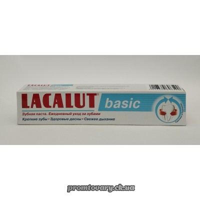 АкціяЗуб.пас.Lacalut basic /75мл