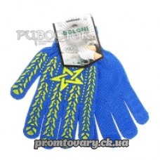 Рукавиці робочі Doloni зірка сині (крепкі) /пара арт.587