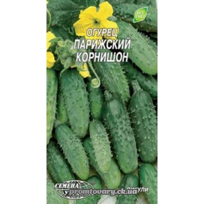 Гігант Огірок середньоранній "Паризький корнішон" 10г (Насіння України) 