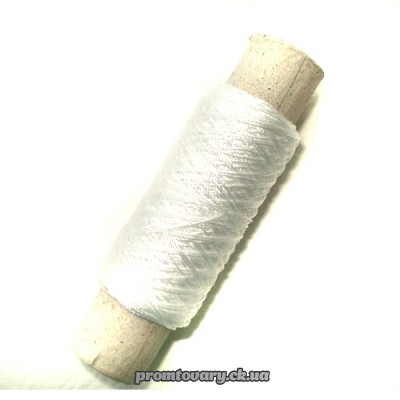 Нитка №10 біла /шт