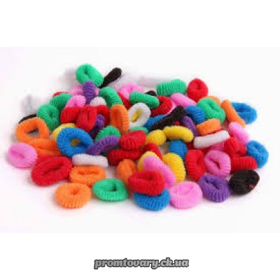 Резинки для волосся ТУ У 32 20мм міні (2,5*шир.1см) ПОШТУЧНО