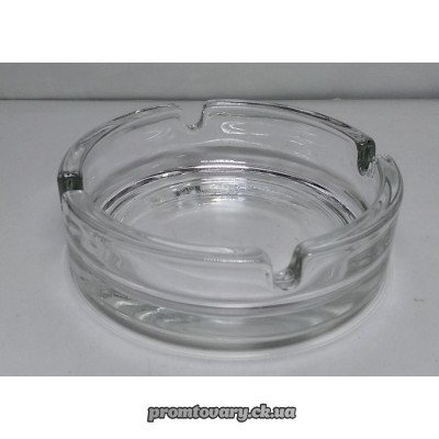 Попільничка скло кругла d100 /шт арт.02с1015