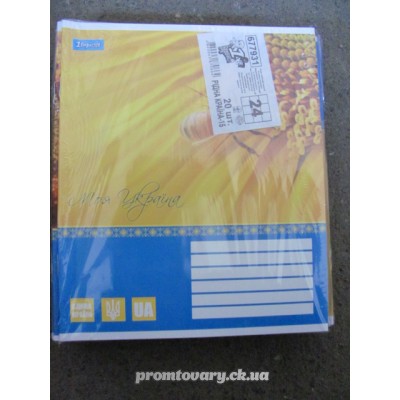 Зошит 24л 1Вересня КЛІТИНКА /шт