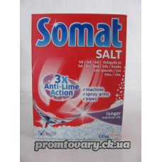 Зас.д/мит.пос.в посудмий.машині Somat сіль /1500г
