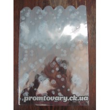 Пакет для подарунків прозорий 295х200 /шт