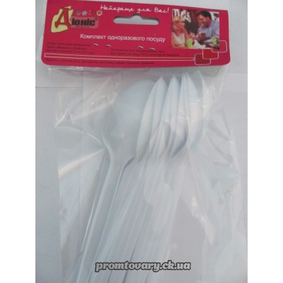 Ложка одн.супна Діоніс 10шт /комплект