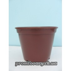 Горшок д/вазон розсадний Алеана d11см h8 (0,55л) коричн./шт