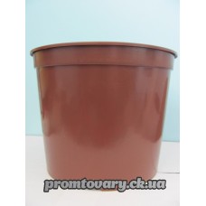 Горшок д/вазон розсадний Алеана d25см h20 (7,5л) коричн./шт