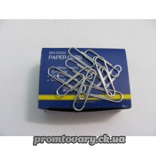 Скріп.канц. Buromax ВМ5022 25мм круглі нікел./100шт