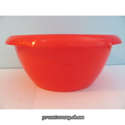 Миска пласм. харч. Горизонт 1л кольор.з ручк./шт