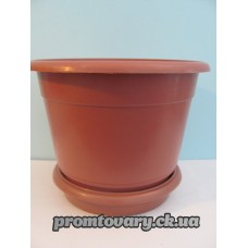 Горшок д/вазон.Финка з/підст.d16.5 h140 2л.кор./шт