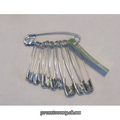 Шпилька(булавка) метал Асорті наб/12шт