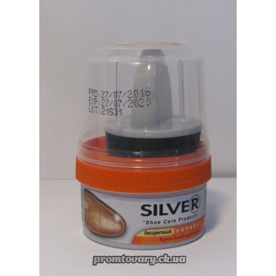 Кр.д/взуття Silver безкол.з губ./50мл