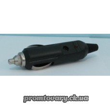 Штекер прикур. з запобіж.+світлодіод 