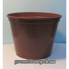 Горшок д/вазон розсадний Алеана d18см h13.5 (2,4л) коричн./шт